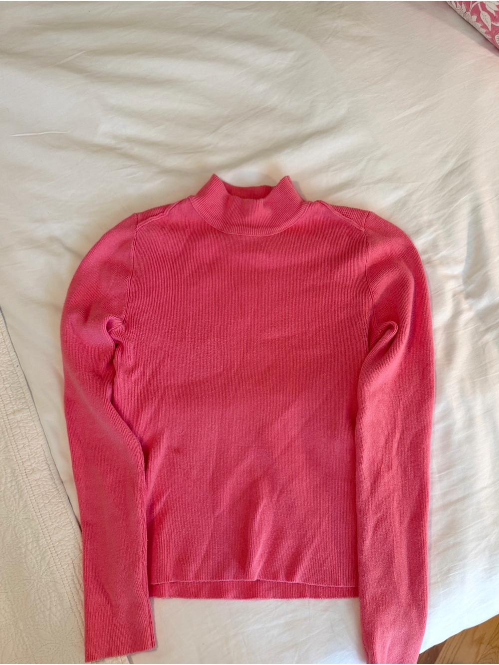 BDG Bright Pink Turtleneck Sweater